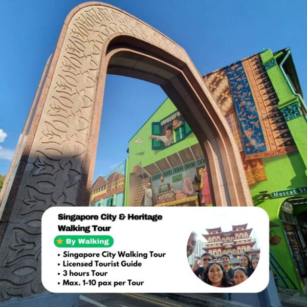 Singapore | Walking City Tour with Local Tourist Guide